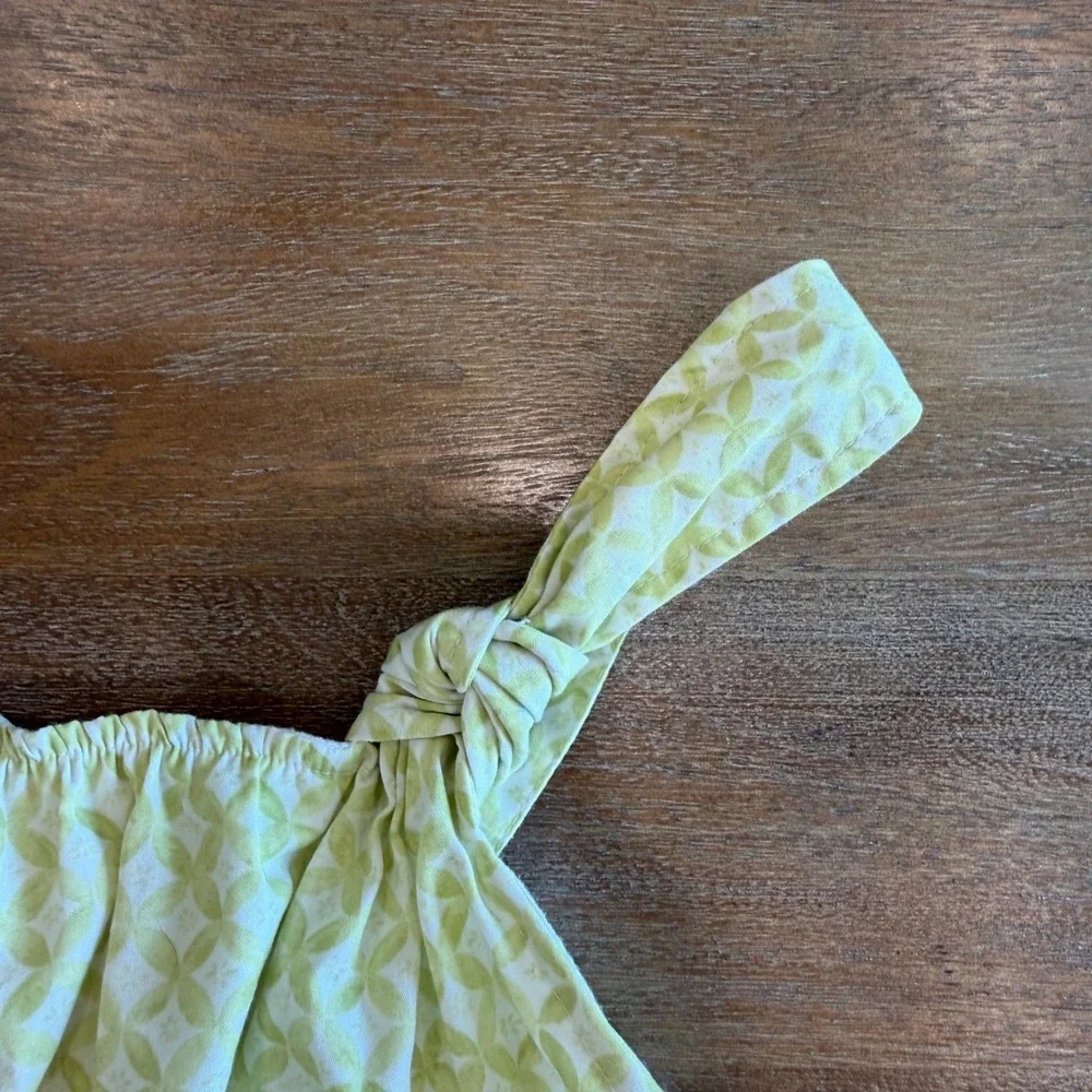 Abercrombie Kids Girls Skort 2 Pc Set Green White Top 9/10 Bottom 11/12 Matching